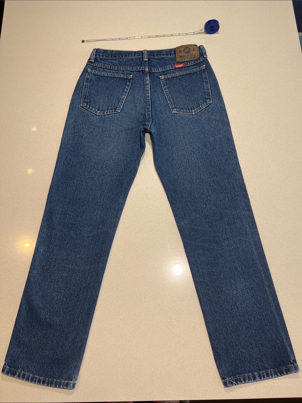 Wrangler Men's Straight Leg Classic 5 pocket Jeans Waist 30/Inseam 28